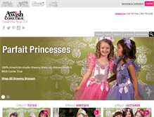 Tablet Screenshot of dreamydressupforkids.com